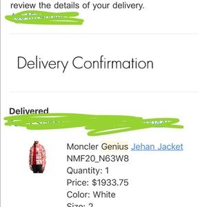 Moncler Genius Jacket